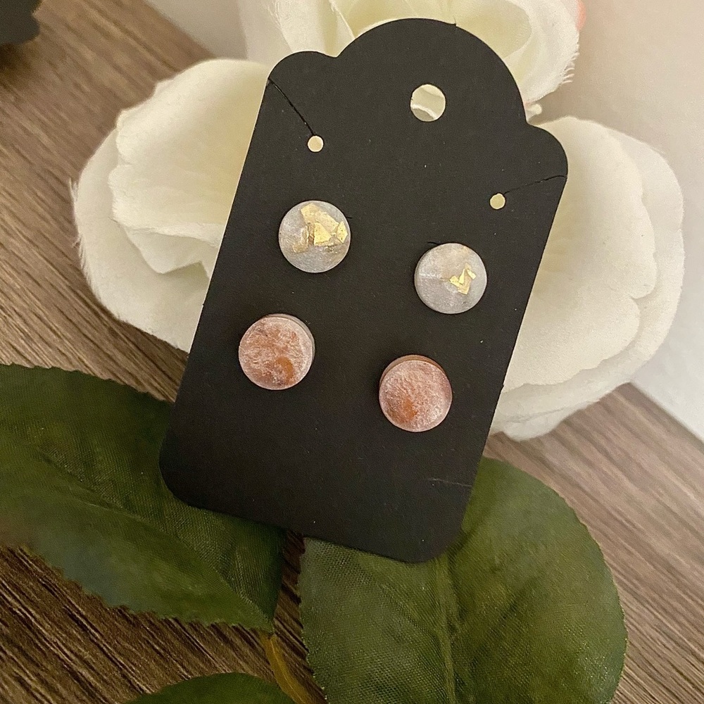 Handmade Resin Earrings